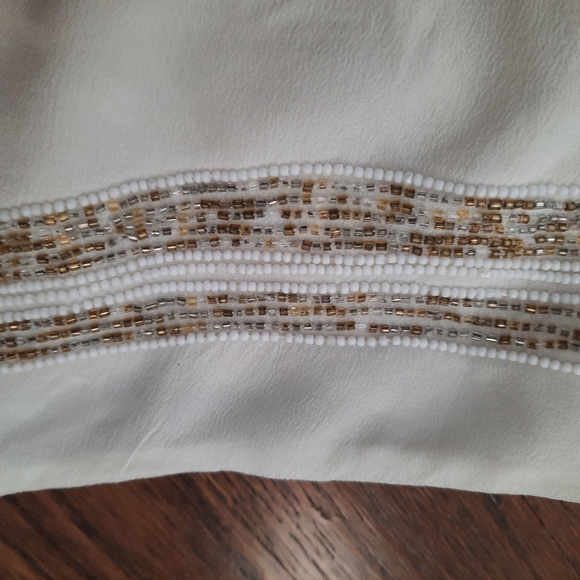 Ramy Brook NWT one shoulder embellished top size L - Picture 4 of 11